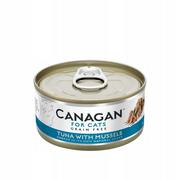 Mokra karma dla kotów - Canagan Tuna With Mussels  For Cats (Tuńczyk Z Małżą) 75G - miniaturka - grafika 1