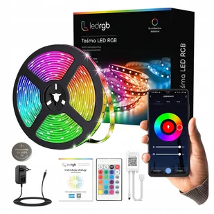 Taśma Led 6M Rgb 5050 WiFi Pilot Aplikacja Tuya Zestaw Muzyka Timer 12V - Taśmy LED - miniaturka - grafika 1