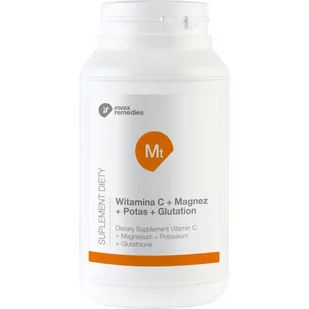 Invex remedies Witamina C + Magnez + Potas + Glutation 450 g (Mt Mitochondria) Invex Remedies ir-034 - Witaminy i minerały - miniaturka - grafika 1