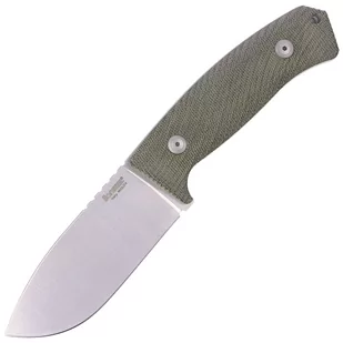 Nóż LionSteel M3 Green Canvas Micarta, Satin Niolox by Michele Pensato (M3 CVG) - Noże - miniaturka - grafika 1