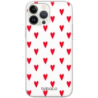 Etui i futerały do telefonów - Etui Babaco dedykowane do Samsung A53 5G, wzór: Serduszka 004 Etui częściowo przeźroczyste, oryginalne i oficjalnie licencjonowane - miniaturka - grafika 1
