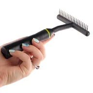 Szczotki i furminatory - Groom Dog Undercoat Rake Short - Profesjonalne Zgrzebło Dla Psa 1Cm - miniaturka - grafika 1