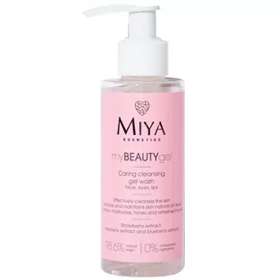 Miya Cosmetics Miya My Beauty Gel pielęgnujący żel do mycia i oczyszczania twarzy 140ml - Żele do mycia twarzy - miniaturka - grafika 1