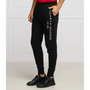 Tommy Hilfiger Spodnie dresowe | Regular Fit - Dresy męskie - miniaturka - grafika 1