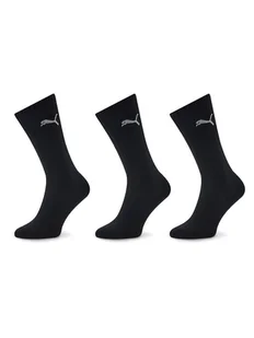 Puma Zestaw 3 par wysokich skarpet unisex 907940 01 Czarny - Skarpetki damskie - miniaturka - grafika 1