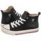 Trampki Hight Top Lace-Up Sneaker Black T3A9-32288-1355 999 (TH530-a) Tommy Hilfiger - Trampki damskie - miniaturka - grafika 1
