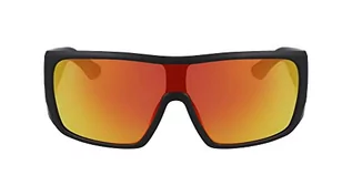 Okulary przeciwsłoneczne - DRAGON Męskie okulary przeciwsłoneczne Rocker, czarny matowy z soczewkami czerwonych jonów, jeden rozmiar, Czarny matowy z soczewką Lumalens Red Ion, Rozmiar uniwersalny - grafika 1