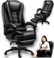 Fotele gamingowe - Fotel Biurowy Obrotowy Ergonomiczny Krzesło Gamingowy do Biurka Gracza - miniaturka - grafika 1