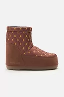 Śniegowce damskie - Moon Boot śniegowce Icon Low Nolace Quilted kolor brązowy 14094800.002 - miniaturka - grafika 1