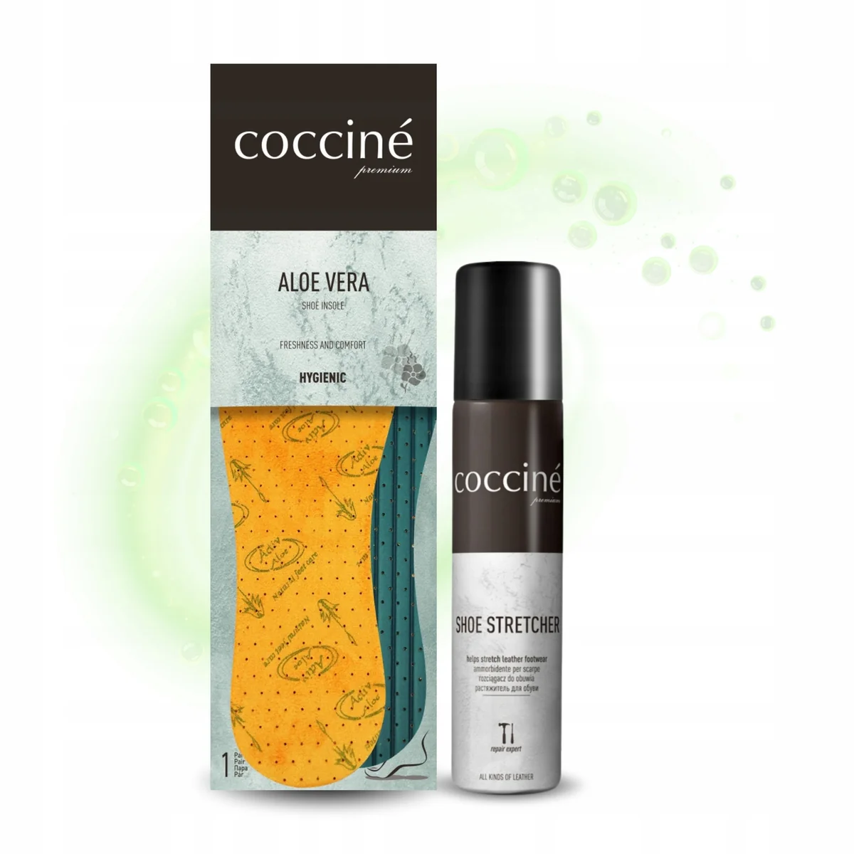 Rozciągacz do Butów Shoe Stretcher z Wkładkami Aloe Vera do Butów Zestaw