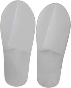 Jednorazowe kapcie z miękkiej włókniny - buty ochronne z zakrytymi palcami - Eco Beauty&Spa (Hotel Slippers) - Meble i wyposażenie gabinetów medycznych Jednorazowe kapcie z miękkiej włókniny - buty ochronne z zakrytymi palcami - Eco Beauty&Spa (Hotel Slippers) - Meble i wyposażenie gabinetów medycznych - miniaturka - grafika 1