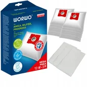 Worki do odkurzaczy - 12x worki do odkurzacza AMICA Fen Ora Surazo ZELMER Józek BEKO GORENJE MPM - miniaturka - grafika 1