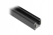 Lampy sufitowe - Szynoprzewód 3-fazowy X-rail 3FZ 2M 220-240V 16A czarny XTR-RA3FZ2C-10 - miniaturka - grafika 1