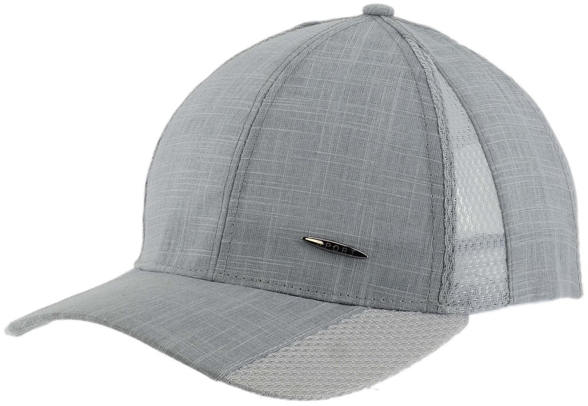 Czapka z Daszkiem Bejsbolówka Klasyczna Patrolówka Ciemnoszara do Tenisa