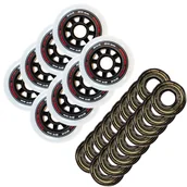 Akcesoria do skatingu - Kółka inline Tempish Radical 84 mm 84A 8-Pack + ABEC 9 16-Pack - miniaturka - grafika 1