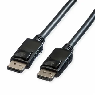 ROLINE 11.04.5981 kabel DisplayPort 1,5 m Czarny 11.04.5981 - Kable komputerowe i do monitorów - miniaturka - grafika 1