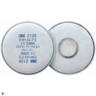 3M 2128 - P2 FILTR CZĄSTEK - - Akcesoria BHP - miniaturka - grafika 1