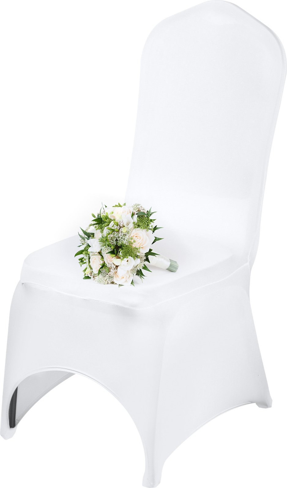 VEVOR 50 szt. Pokrowce na krzesła z poliestru i elastanu Stretch Chair Cover