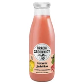 Soki i napoje niegazowane - Bracia Sadownicy Lemoniada letnie jabłko z cytryną i rabarbarem 750 ml - miniaturka - grafika 1
