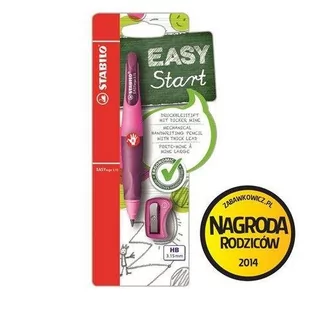 Stabilo Easy Start Easyergo 3.5 Ołówek automatyczny HB dla praworęcznych różowy - Ołówki - miniaturka - grafika 1