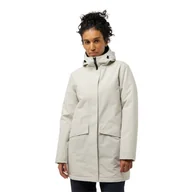 Płaszcze damskie - Damski płaszcz Jack Wolfskin TEMPELHOF COAT W seal - XS - miniaturka - grafika 1