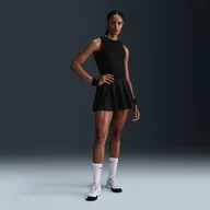 Spódnice - Damska plisowana spódnica tenisowa Dri-FIT NikeCourt Advantage - Niebieski - miniaturka - grafika 1