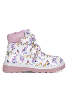 Nelli Blu Trzewiki CM170106-2 Biały - Buty dla dziewczynek - miniaturka - grafika 1