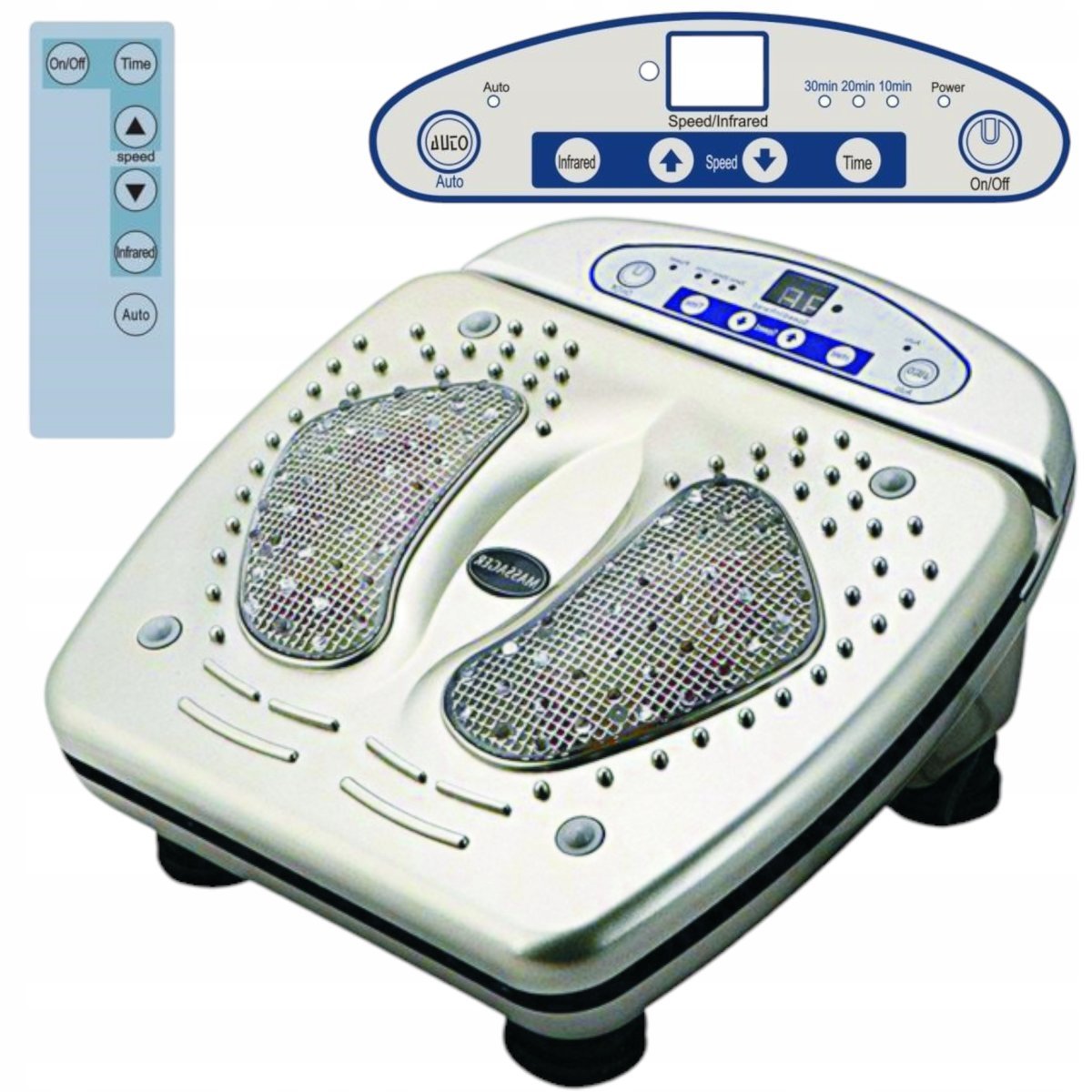 Masażer do stóp Wibracja Podczerwień Relaksacyjny do masażu stóp Wibromasaż