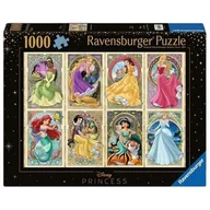 Puzzle - Puzzle RAVENSBURGER Disney Księżniczki (1000 elementów) - miniaturka - grafika 1