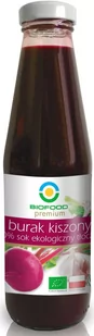 Bio Food SOK Z BURAKA KISZONY BIO 500 ml - - Herbata - miniaturka - grafika 1