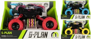 Mega Creative AUTO TEREN MET WYRZUTN P/B 19X12X12 MIX3 MC36/72 - Samochody i pojazdy dla dzieci - miniaturka - grafika 1