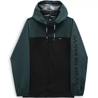 Kurtki męskie - Vans Męska kurtka Luc Block, zielone szczyty, XXL, Zielony Gables, XXL - miniaturka - grafika 1