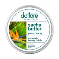Balsamy i kremy do ciała - DOTTORE Sacha Butter Green Beauty masło do twarzy i ciała 50 ml - miniaturka - grafika 1