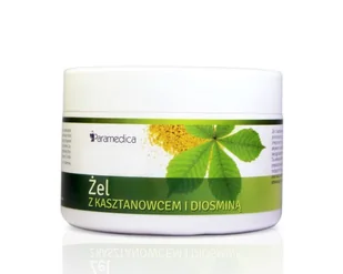 PARAMEDICA PARAMEDICA Żel kasztan + diosmina 250g 71PARZELKD - Żele i maści lecznicze - miniaturka - grafika 1