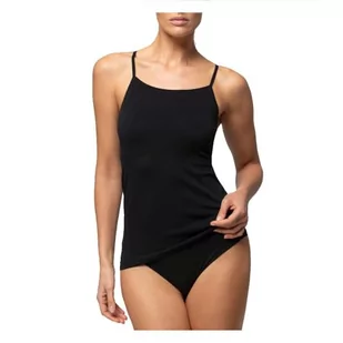 Canotta Seamless, Koszulka bez rękawów, czarny, S-M - Koszulki sportowe męskie - miniaturka - grafika 1