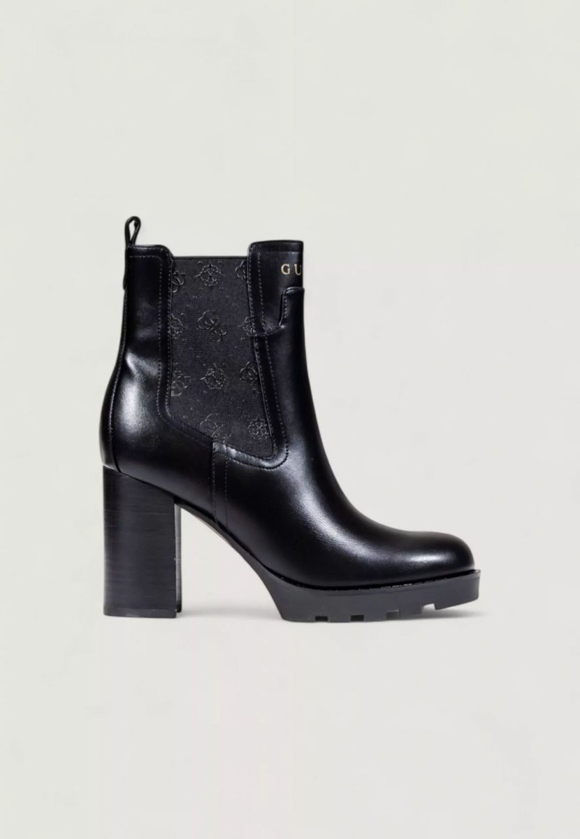 tronchetto e stivaletto donna guess flfnll ele10 nealle black