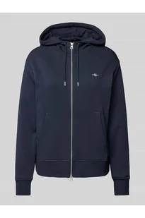 Bluza rozpinana z kapturem - Gant - Bluzy damskie - miniaturka - grafika 1