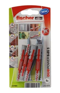 Fischer Kołek uniwersalny Duopower 8 x 65 z wkrętem 4 szt. 537664 - Kołki - miniaturka - grafika 4
