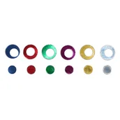 Pasmanteria - TITANUM Dekoracje TITANUM konfetti pierścienie 284813 - miniaturka - grafika 1