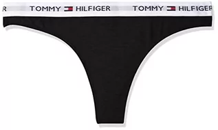 Majtki damskie - Tommy Hilfiger Damskie Bawełniane Stringi - grafika 1