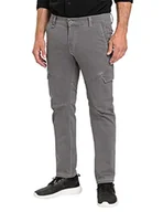 Spodenki męskie - Pioneer Męskie spodnie na ubrania, Steel Gray, 36 W/30 l - miniaturka - grafika 1