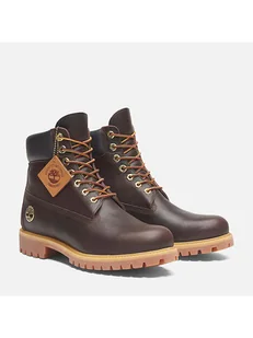 Timberland Skórzane botki "Premium 6" w kolorze brązowym - Botki damskie - miniaturka - grafika 1