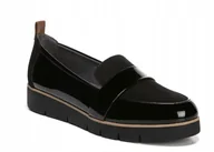Półbuty damskie - Dr Scholl's Półbuty Damskie Czarne Wsuwane 36 Ż5h - miniaturka - grafika 1