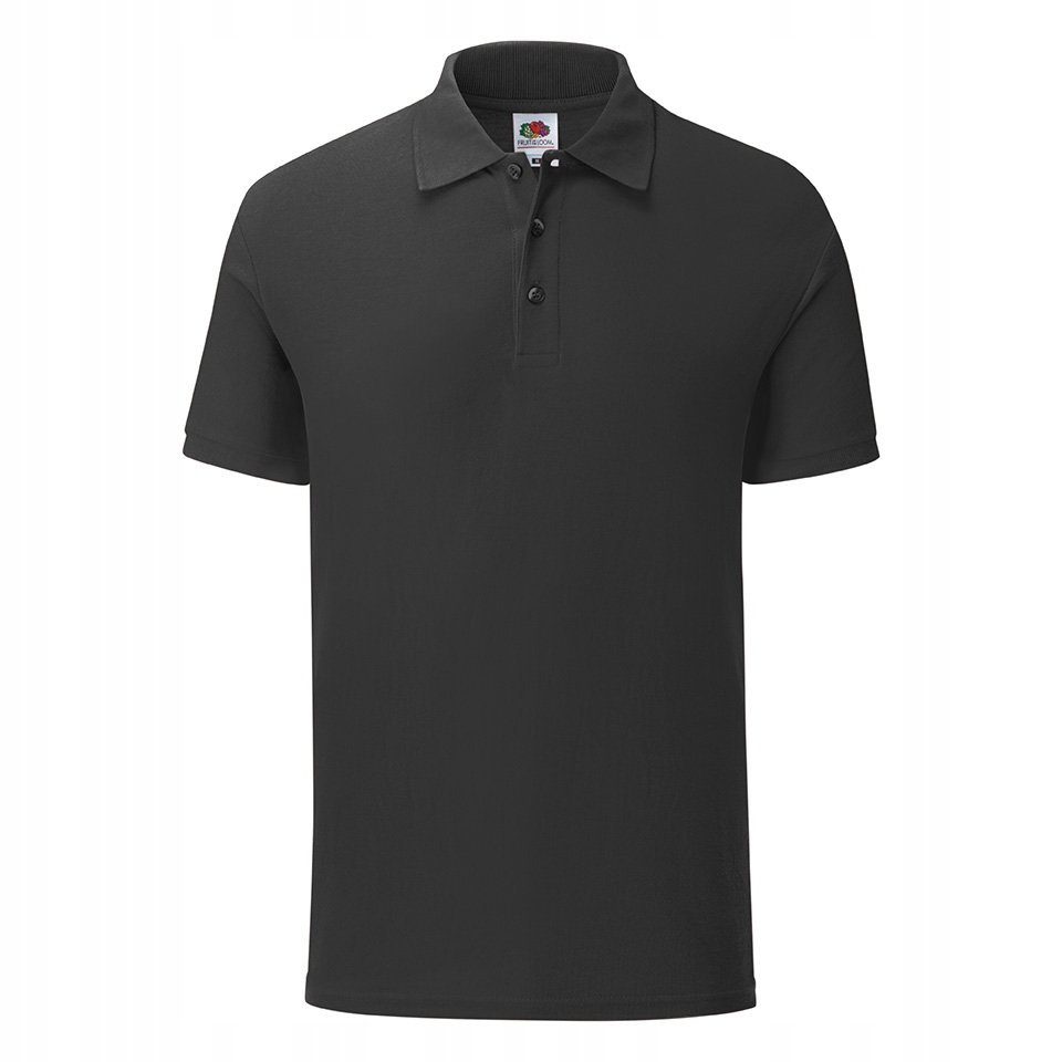 Koszulka Męska Iconic Polo 6304400 1 Bawełna czesana 170g/180g 0 Czarny r.