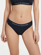 Stroje kąpielowe - Tommy Hilfiger Dół od bikini UW0UW06364 Granatowy - miniaturka - grafika 1