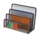 Kalendarze - Półka Na Listy Net Czarna Z901 - miniaturka - grafika 1