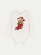 Body dla niemowląt - Coccodrillo Body dziecięce ZC4112104MER Écru - miniaturka - grafika 1