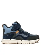 Buty dla chłopców - Geox Trzewiki J Flexyper Boy B Abx J269XA 0ME22 C0693 M Granatowy - miniaturka - grafika 1