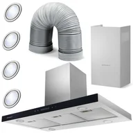 Okapy kuchenne - Okap kominowy BERDSEN BE-90E - miniaturka - grafika 1