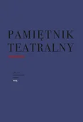 Czasopisma - Pamiętnik Teatralny - miniaturka - grafika 1